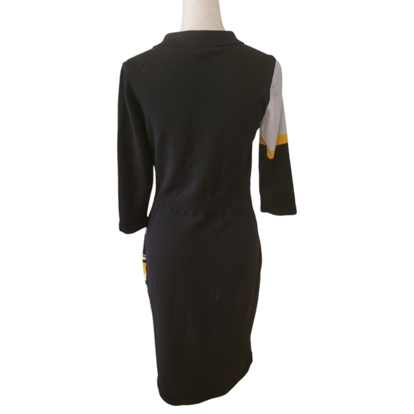 Parker Amity Graphic Wool Sweater Dresx Size XL - Picture 6 of 7